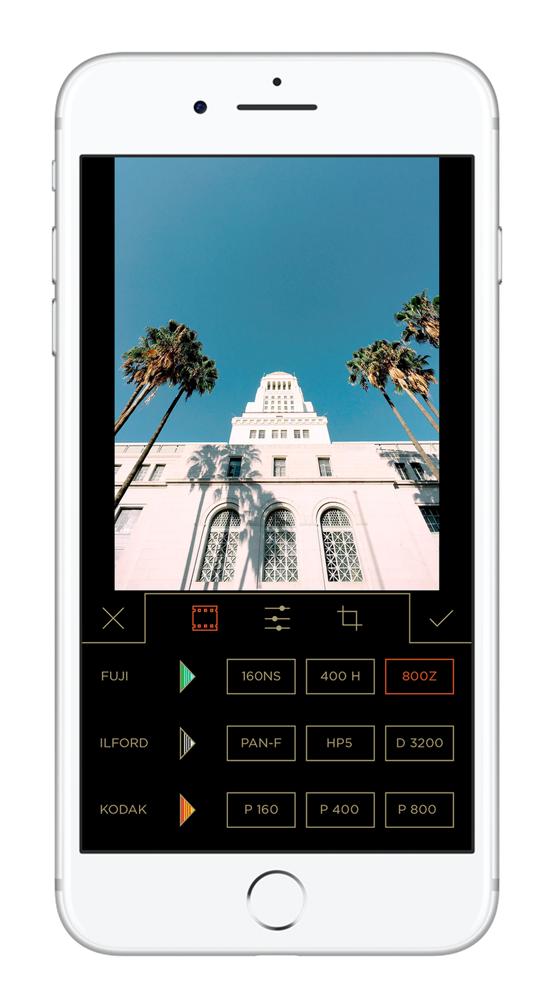 Mastin Filmborn Photo Editing App