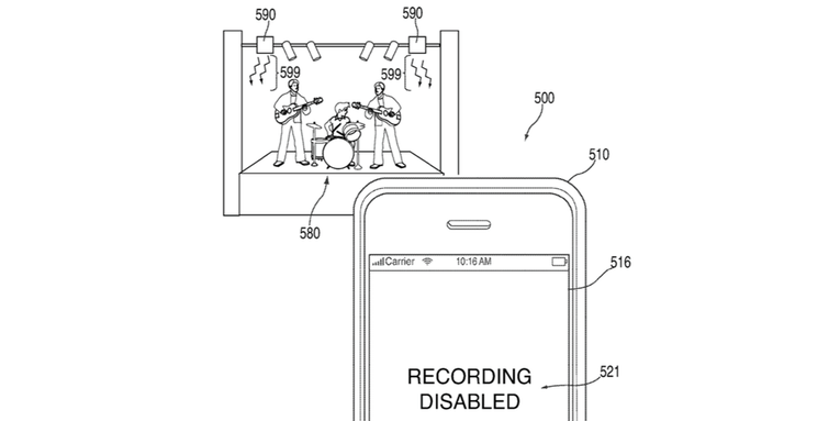 Apple Patent Would Allow Infrared Signals to Block iPhone Photo and Video Capture