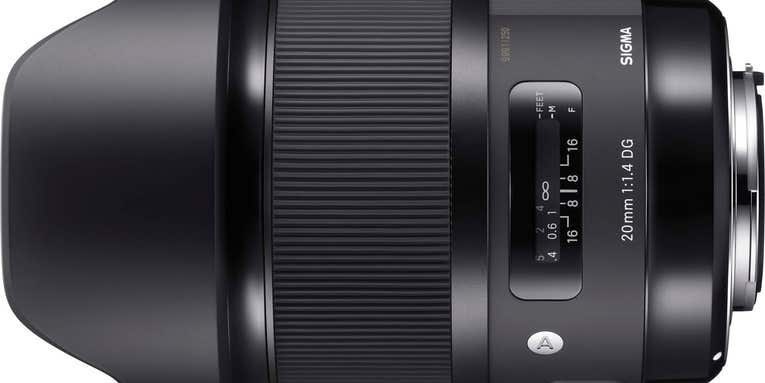 New Gear: Sigma 20mm F/1.4 Art Series Prime Lens Goes Wide For Landscape and Architectural Photography