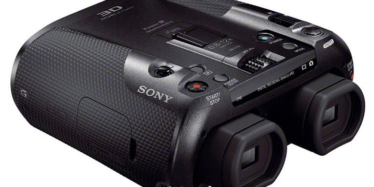 New Gear: Sony DEV-50 Digital Binoculars Pack Big Zoom, Image Stabilization, Hefty Pricetag