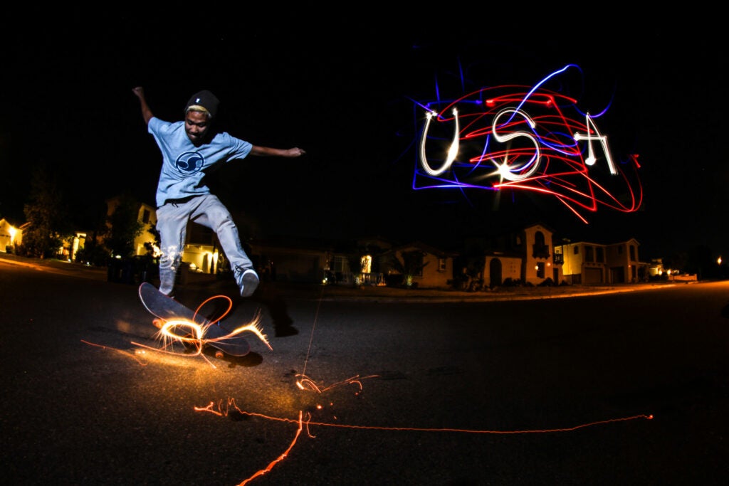 2 Things I Love: Skateboarding and Long Exposures!