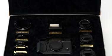 $9,000 Limited Edition Fujifilm X-Pro1 Kit Comes In a Vulcanized Fiberboard Suitcase