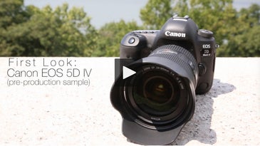Hands-On Video: Canon EOS 5D Mark IV DSLR