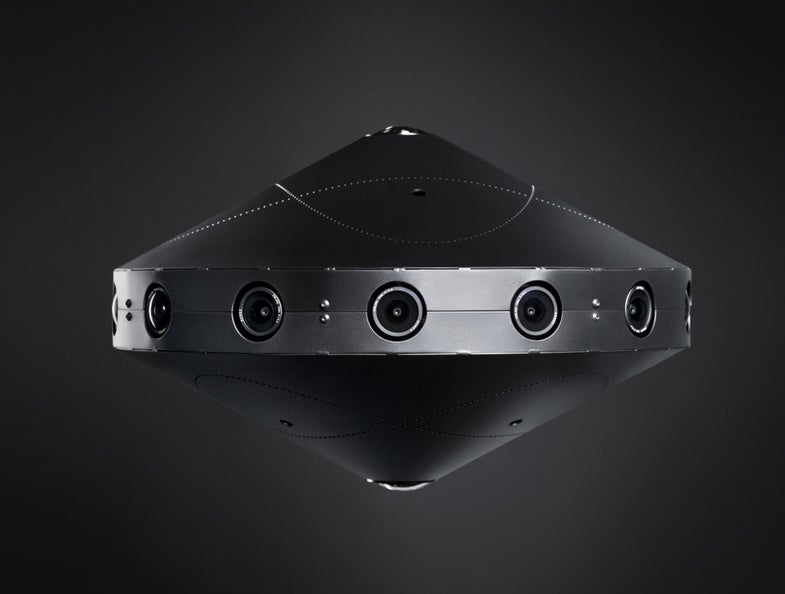 Facebook 360-degree VR camera