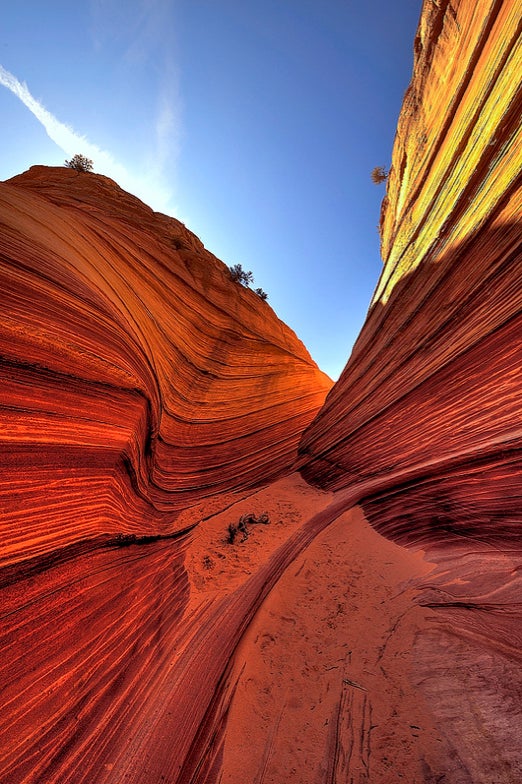 Brent Clark made this image of "The Wave" at Vermillion Cliffs in Arizona. See more of Brent's work on Flickr and on his personal site.