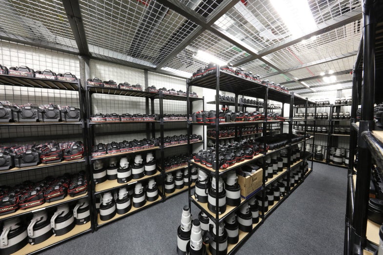 Canon Professional Services Room At the Rio Olympics