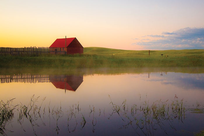 Old ranch, Val Marie, Saskatchewan
