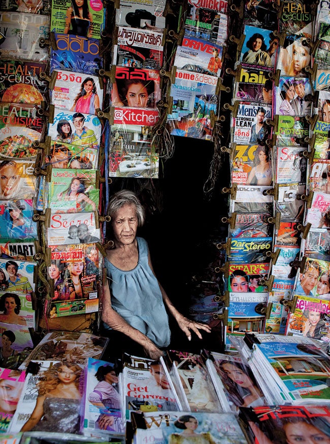 woman in Bangkok