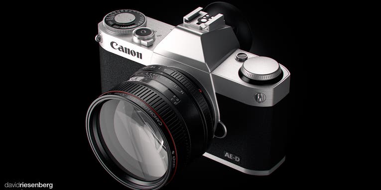Concept Camera: The Retro Mirrorless (Unofficial) Canon AE-D