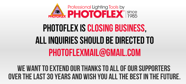 Photoflex Closes Down