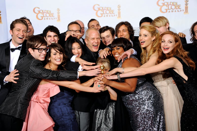 Glee Cast Golden Globes