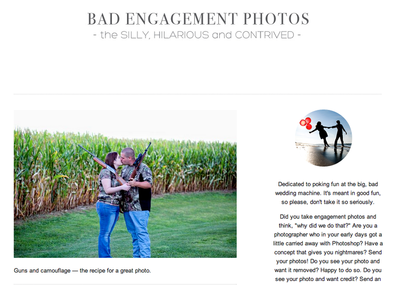 Bad Engagement Photos