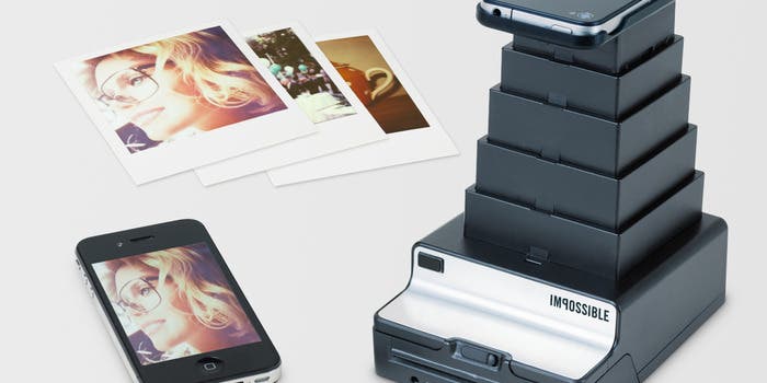 The Impossible Instant Lab Makes Polaroid-Style Prints From iPhone Photos The Impossible Instant Lab Makes Polaroid-Style Prints From iPhone Photos