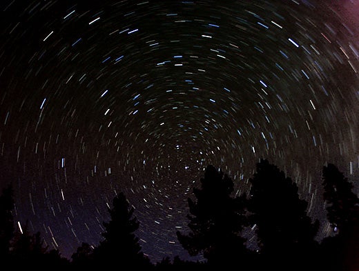 Astrophotography-101-Stars-appear-to-circle-the-s