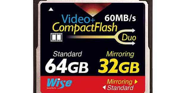 Japanese Compact Flash Card Protects Data With Built-In RAID