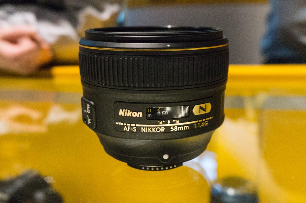 Nikon 58mm F/1.4G Standard Prime Lens