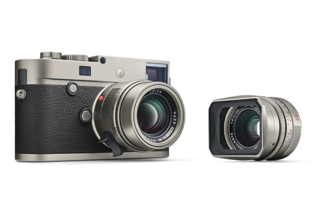 Leica M-P Titanium Limited Edition Camera Kit