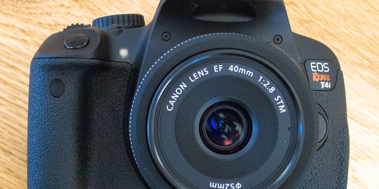 Hands On: Canon EOS Rebel T4i DSLR and 40mm F/2.8 STM Pancake Lens