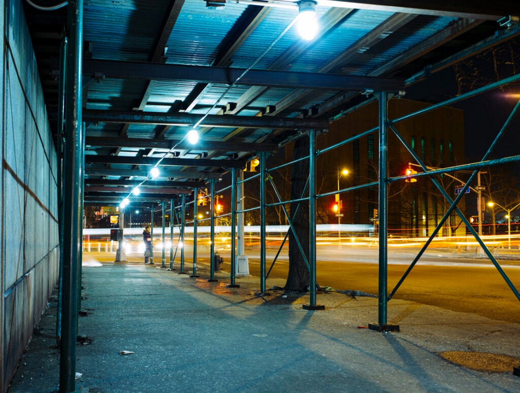 Today's Photo of the Day comes from David Haug and was made in New York City with a medium format Pentax 645D and a smc PENTAX-D FA645 55mm F2.8 AL [IF] SDM AW lens at f/8. Haug used a long exposure to make this busy New York street seem desolate. See more of his work <a href="http://www.flickr.com/photos/davidhaug1/">here.</a>