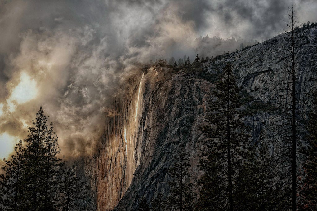 Brent Clark made today's Photo of the Day while, "waiting for the Sun to Illuminate Horsetail Falls in Yosemite National Park, California." See more of his work <a href="http://www.flickr.com/photos/brentc2/">here</a>. Think you have what it takes to be featured as Photo of the Day? Submit your best work to our <a href="http://flickr.com/groups/1614596@N25/pool/">Flickr group</a>.