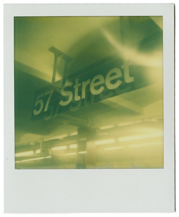 Photo taken with the I-1 using Impossible's color I-type film