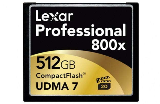 Lexar 512 GB Compact Flash Card