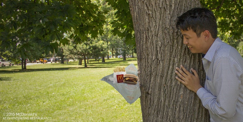 Writer Upset With McDonald’s For Stealing His Idea of Engagement Photos With a Burrito