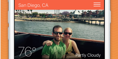 The WeatherHop App Shows You the Forecast With a Side of Photo Memories