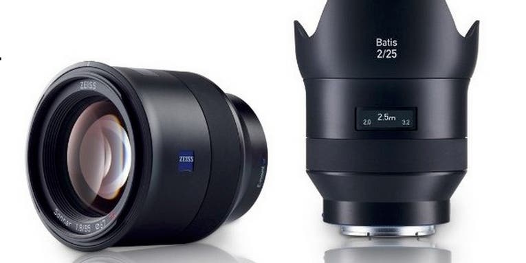 New Gear: Zeiss Batis 25mm F/2 and 85mm F/1.8 Lenses For Sony Full-Frame Cameras