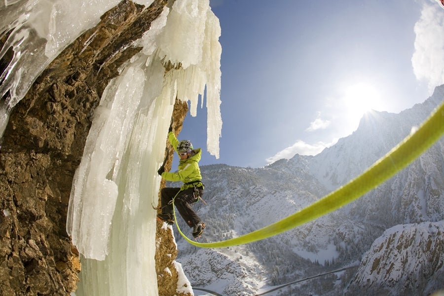 *Extreme Category Runner-Up**Title:* Hangin' OutThis is a shot of Caroline George at Big Cottonwood Canyon, UT.