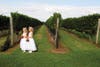 Oth caught these little girls  watching the bride and groom.