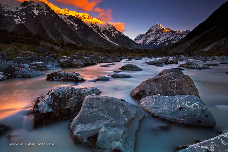 Glen made today's Photo of the Day at Mt. Cook National Park in New Zealand. See more of his work <a href="http://www.flickr.com/photos/glenespn/">here</a>.