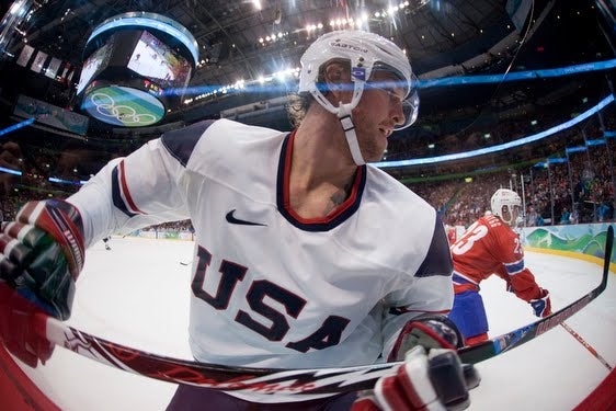 USA Men's Hockey from the 2010 Olympics