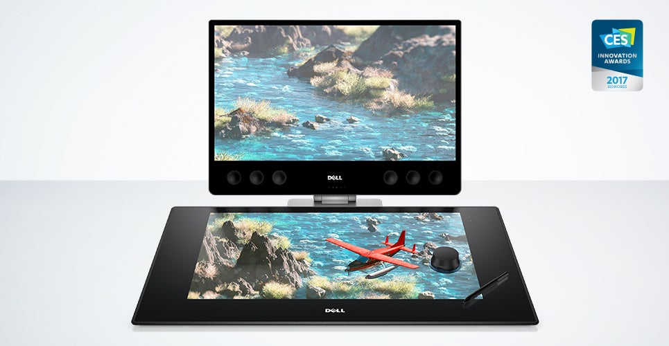 Dell Canvas touchscreen computer display