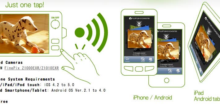 Fujifilm Photo Receiver Lets Your Camera Talk To Your Smartphone
