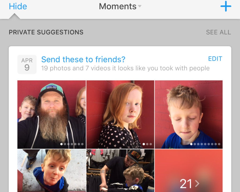 Facebook Moments App