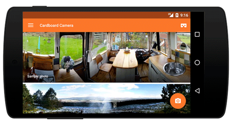 Google Cardboard Camera App for Android