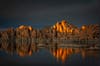 Today's Photo of the Day was taken by Bob Larson in Prescott, Arizona at Watson Lake. It appears that Bob snapped this photo in the last moments of sunset. See more of his work <a href="http://www.flickr.com/photos/95052834@N04/">here. </a>