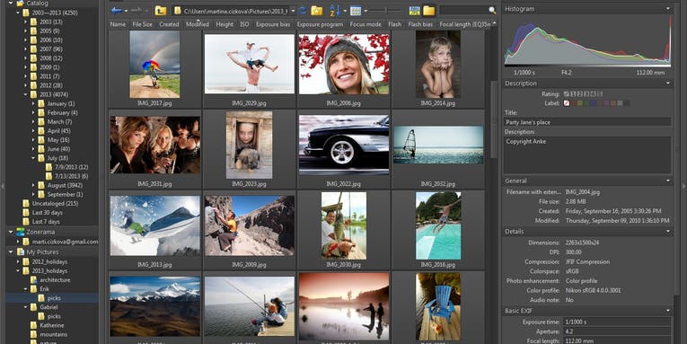 Get Zoner Photo Studio 15 PRO Free For A Limited Time