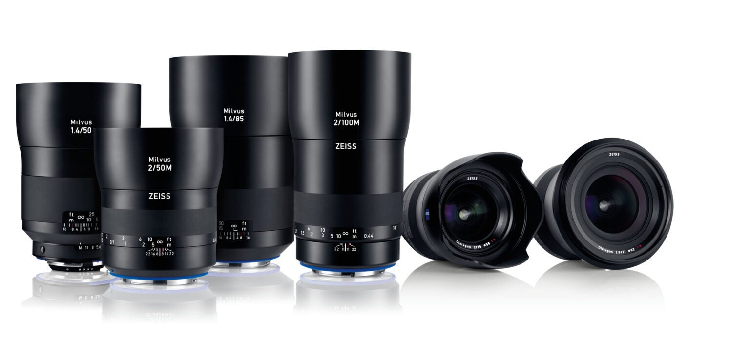 New Gear Zeiss Milvus Prime Lenses For DSLRs Popular Photography