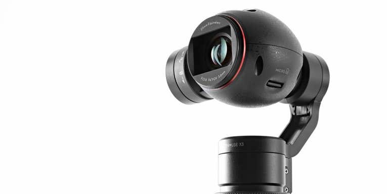 DJI Osmo Camera Shoots Stabilized 4K Video, No Drone Required DJI Osmo Camera Shoots Stabilized 4K Video, No Drone Required