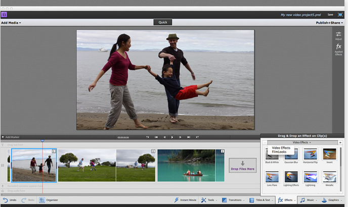 Adobe Premiere Elements 11 Quick Editor