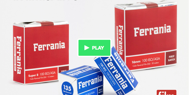 This Kickstarter Hopes to Bring Film Ferrania Back From the Dead This Kickstarter Hopes to Bring Film Ferrania Back From the Dead