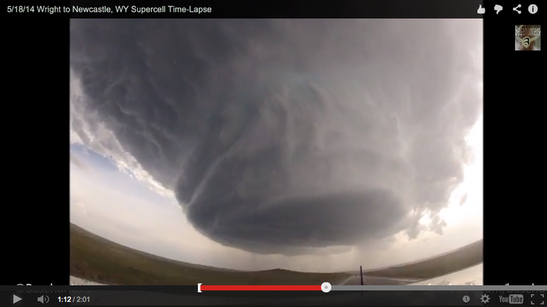 Wyoming Supercell Timelapse