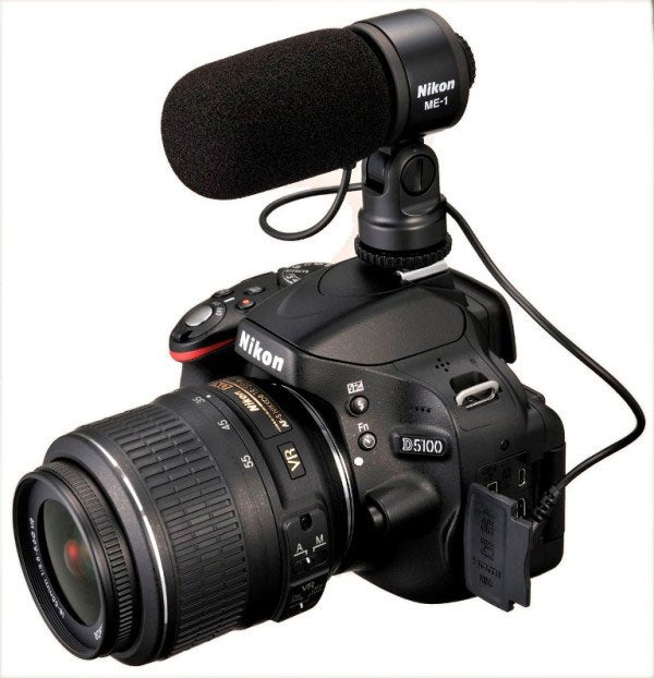 Nikon D5100 With ME-1 Microphone