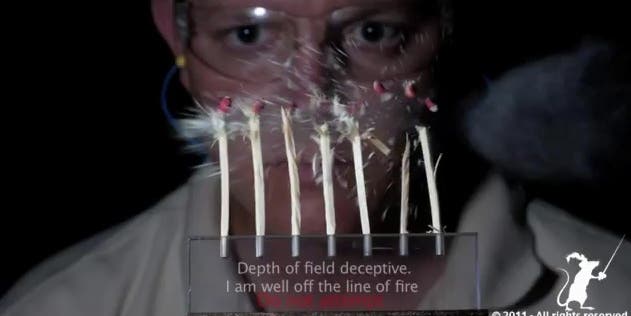 High Speed Video Created With Still Photographs High Speed Video Created With Still Photographs