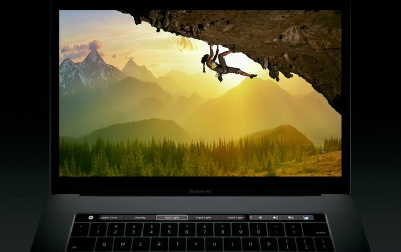Macbook Pro with Touch Bar