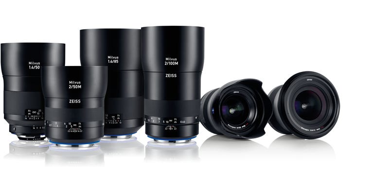 New Gear: Zeiss Milvus Prime Lenses For DSLRs