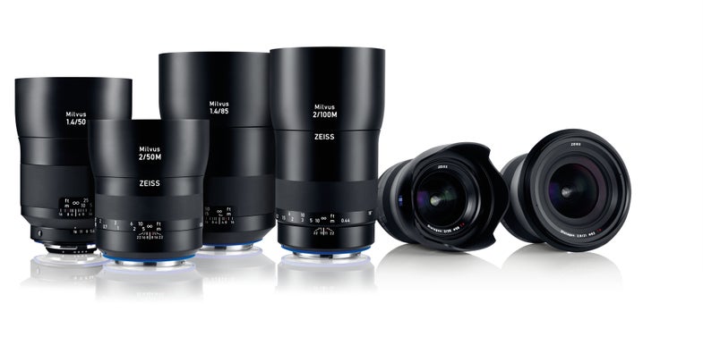 Zeiss Milvus Prime Lenses