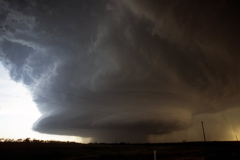 Supercell in Texas panhandle